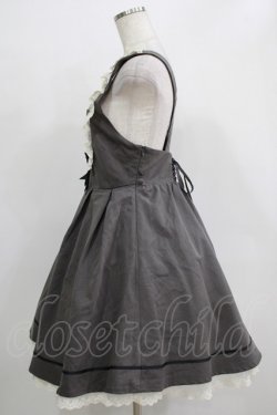 画像2: Amavel / ヨーク切替ジャンパースカート Free グレー H-25-11-29-007-CA-SK-NS-ZH