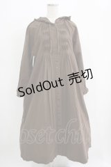 PINK HOUSE / セミスエード両面起毛フードワンピース Free ブラウン H-25-11-29-008-LO-OP-NS-ZH