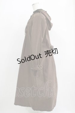 画像2: PINK HOUSE / セミスエード両面起毛フードワンピース Free ブラウン H-25-11-29-008-LO-OP-NS-ZH