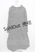 PINK HOUSE / ドットワンピース Free ブラック H-25-11-29-009-LO-OP-NS-ZH