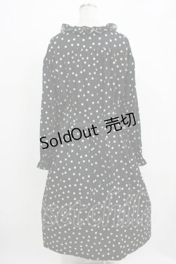画像3: PINK HOUSE / ドットワンピース Free ブラック H-25-11-29-009-LO-OP-NS-ZH