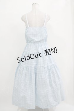 画像3: PINK HOUSE / レース使いキャミソールワンピース Free サックス H-25-11-29-010-LO-OP-NS-ZH