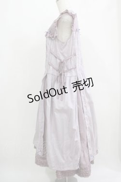 画像2: PINK HOUSE / 配色ローンレイヤードワンピース Free ラベンダー H-25-11-29-011-LO-OP-NS-ZH