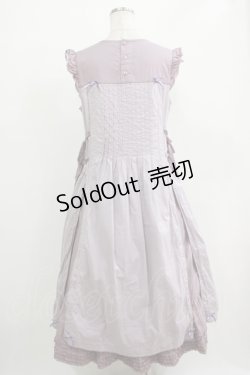 画像3: PINK HOUSE / 配色ローンレイヤードワンピース Free ラベンダー H-25-11-29-011-LO-OP-NS-ZH