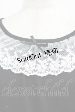 画像4: m petit by misako / レース襟カットワンピース LL ブラック H-25-11-29-013-LO-OP-NS-ZH