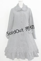 Innocent World / リボンフリルコート L グレー H-25-11-29-014-IW-CO-NS-ZH