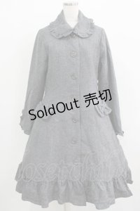 Innocent World / リボンフリルコート L グレー H-25-11-29-014-IW-CO-NS-ZH