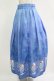 画像2: axes femme / クリームソーダ柄スカート Free ブルー H-25-11-29-015-AX-SK-NS-ZH (2)