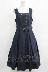 Kurumi Collaboration / マリンアカデミアジャンパースカート LL ネイビー H-25-11-29-016-GO-OP-NS-ZH