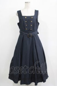 Kurumi Collaboration / マリンアカデミアジャンパースカート LL ネイビー H-25-11-29-016-GO-OP-NS-ZH