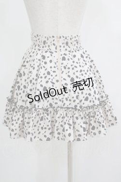 画像3: Rojita / ダルメ柄ボリュームスカート Free ベージュ H-25-11-29-019-LO-SK-NS-ZH