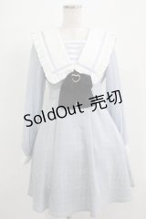 Rojita / レースアップセーラーワンピース Free サックス H-25-11-29-023-LO-OP-NS-ZH