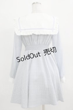 画像3: Rojita / レースアップセーラーワンピース Free サックス H-25-11-29-023-LO-OP-NS-ZH