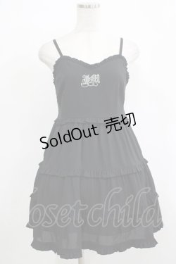 画像1: Jamie エーエヌケー / キャミワンピース M ブラック H-25-11-29-026-LO-OP-NS-ZH