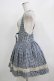画像2: LIZ LISA / ギンガムチェックジャンパースカート Free ブルー H-25-11-29-027-LO-OP-NS-ZH (2)
