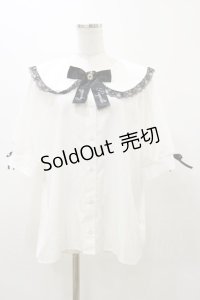 Lovely Tency / 眞白ありすコラボ/TT*リボンアクセツキBL 3L オフ H-25-12-01-050-LO-TS-NS-ZH