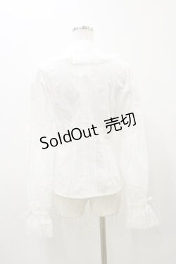 画像2: BABY,THE STARS SHINE BRIGHT / 後ろピンタックブラウス Free ホワイト H-25-12-01-051-BA-BL-NS-ZH