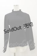 m petit by misako / TT*AOKメロウハイネック LL ブラック H-25-12-01-055-LO-TO-NS-ZH