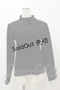 m petit by misako / TT*AOKメロウハイネック LL ブラック H-25-12-01-055-LO-TO-NS-ZH