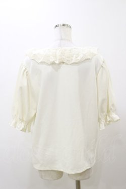 画像2: m petit by misako / TT*AOKエリレースPO L アイボリー H-25-12-01-057-LO-TO-NS-ZH