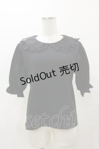 m petit by misako / MSエリツキプルオーバー L ブラック H-25-12-01-058-LO-TO-NS-ZH