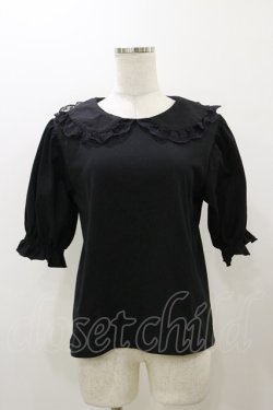 画像1: m petit by misako / MSエリツキプルオーバー L ブラック H-25-12-01-058-LO-TO-NS-ZH