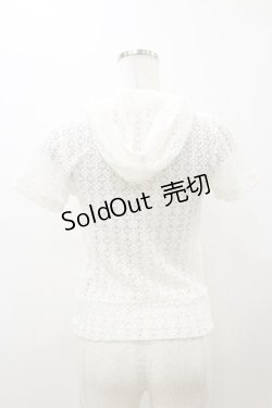 画像2: LIZ LISA / リボンパーカー Free ホワイト H-25-12-01-059-LO-TO-NS-ZH