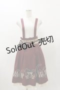 Amavel / 大鳥居の御稲荷和風サス付きスカート Free ボルドー H-25-12-01-062-CA-OP-NS-ZH
