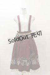 Amavel / 大鳥居の御稲荷和風サス付きスカート Free ボルドー H-25-12-01-062-CA-OP-NS-ZH