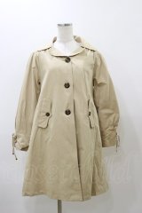 Fi.n.t / 袖口レースアップギャザーコート Free Beige H-25-12-01-067-CA-OP-NS-ZH