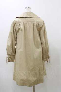 画像2: Fi.n.t / 袖口レースアップギャザーコート Free Beige H-25-12-01-067-CA-OP-NS-ZH