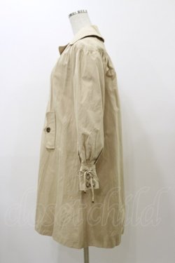 画像3: Fi.n.t / 袖口レースアップギャザーコート Free Beige H-25-12-01-067-CA-OP-NS-ZH