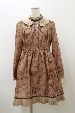 画像1: an another angelus / トワル柄ワンピース Free Beige H-25-12-01-068-CA-OP-NS-ZH