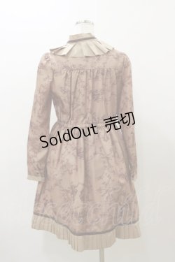 画像2: an another angelus / トワル柄ワンピース Free Beige H-25-12-01-068-CA-OP-NS-ZH