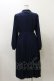 画像2: an another angelus / スノークリスタル刺繍プリーツワンピース Free Navy H-25-12-01-072-CA-OP-NS-ZH (2)