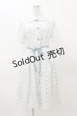 Fi.n.t / ストライプ花柄丸衿ワンピース Free L/BLUE H-25-12-01-073-CA-OP-NS-ZH
