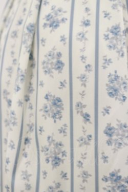 画像3: Fi.n.t / ストライプ花柄丸衿ワンピース Free L/BLUE H-25-12-01-073-CA-OP-NS-ZH