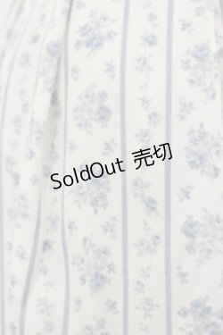 画像3: Fi.n.t / ストライプ花柄丸衿ワンピース Free L/BLUE H-25-12-01-073-CA-OP-NS-ZH