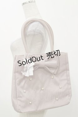 画像1: melume / mk*パールツキリボンTT  ピンク H-25-12-01-009-LO-BG-NS-ZH