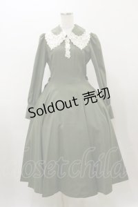 Innocent World / レイラワンピース M グリーン×生成/Green×Beige H-25-12-01-076-IW-OP-NS-ZH