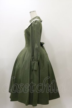 画像3: Innocent World / レイラワンピース M グリーン×生成/Green×Beige H-25-12-01-076-IW-OP-NS-ZH