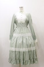 画像1: Innocent World / エリシアワンピース M スズラン×オフ/Lily of the valley×White H-25-12-01-078-IW-OP-NS-ZH (1)