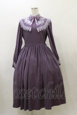画像1: Innocent World / コーデリアローズワンピース M ダスティグレープ × 淡紫 / Dusty Grape × Pale Purple H-25-12-01-079-IW-OP-NS-ZH (1)