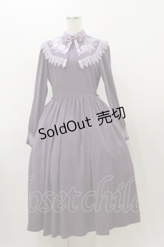 画像1: Innocent World / コーデリアローズワンピース M ダスティグレープ × 淡紫 / Dusty Grape × Pale Purple H-25-12-01-079-IW-OP-NS-ZH (1)