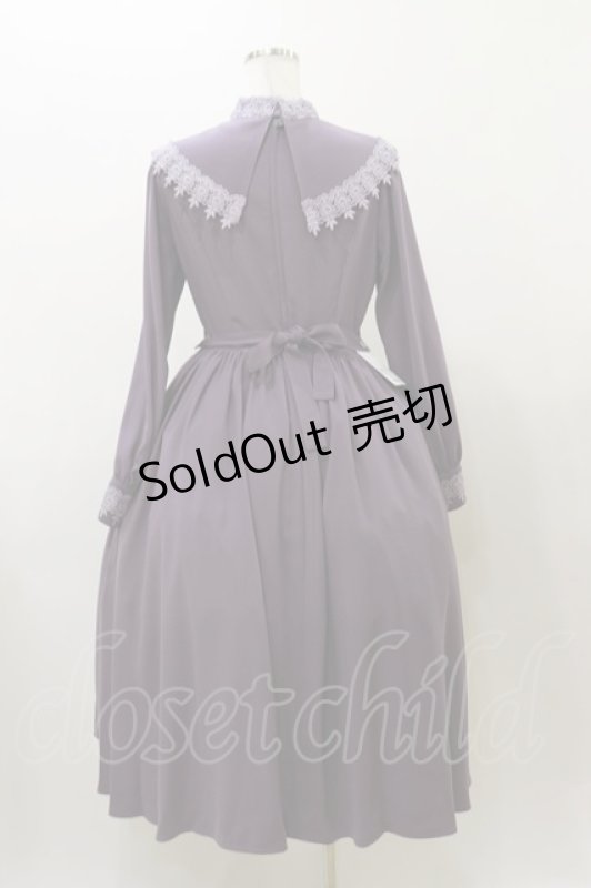 画像2: Innocent World / コーデリアローズワンピース M ダスティグレープ × 淡紫 / Dusty Grape × Pale Purple H-25-12-01-079-IW-OP-NS-ZH (2)