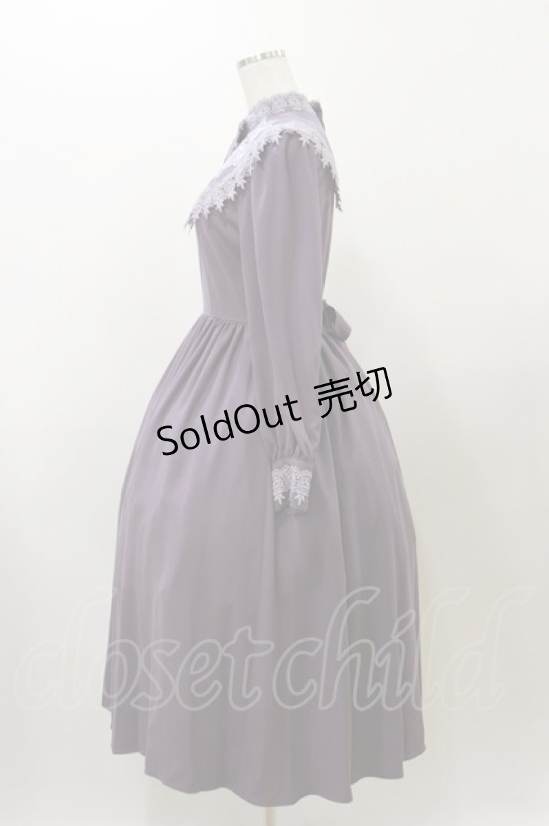 画像3: Innocent World / コーデリアローズワンピース M ダスティグレープ × 淡紫 / Dusty Grape × Pale Purple H-25-12-01-079-IW-OP-NS-ZH (3)