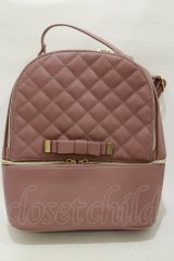 m petit by misako / キルティングリュック  ピンク H-25-12-01-010-LO-BG-NS-ZH