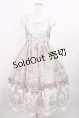 ALICE and the PIRATES / 天使の棲む森柄ジャンパースカートII Free サックス H-25-12-01-1001-PA-OP-NS-ZH