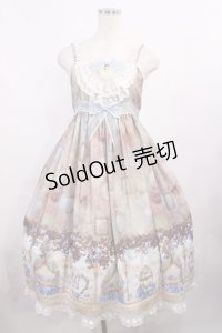 ALICE and the PIRATES / 天使の棲む森柄ジャンパースカートII Free サックス H-25-12-01-1001-PA-OP-NS-ZH