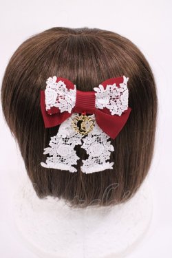 画像2: BABY,THE STARS SHINE BRIGHT / プリンセスドロップゆらゆらコーム  エンジ H-25-12-01-1038-BA-AC-NS-ZH